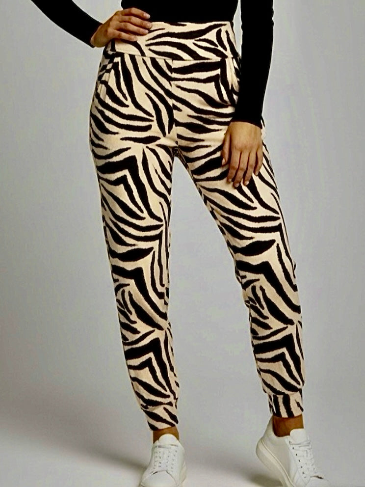 Nude Zebra jogger