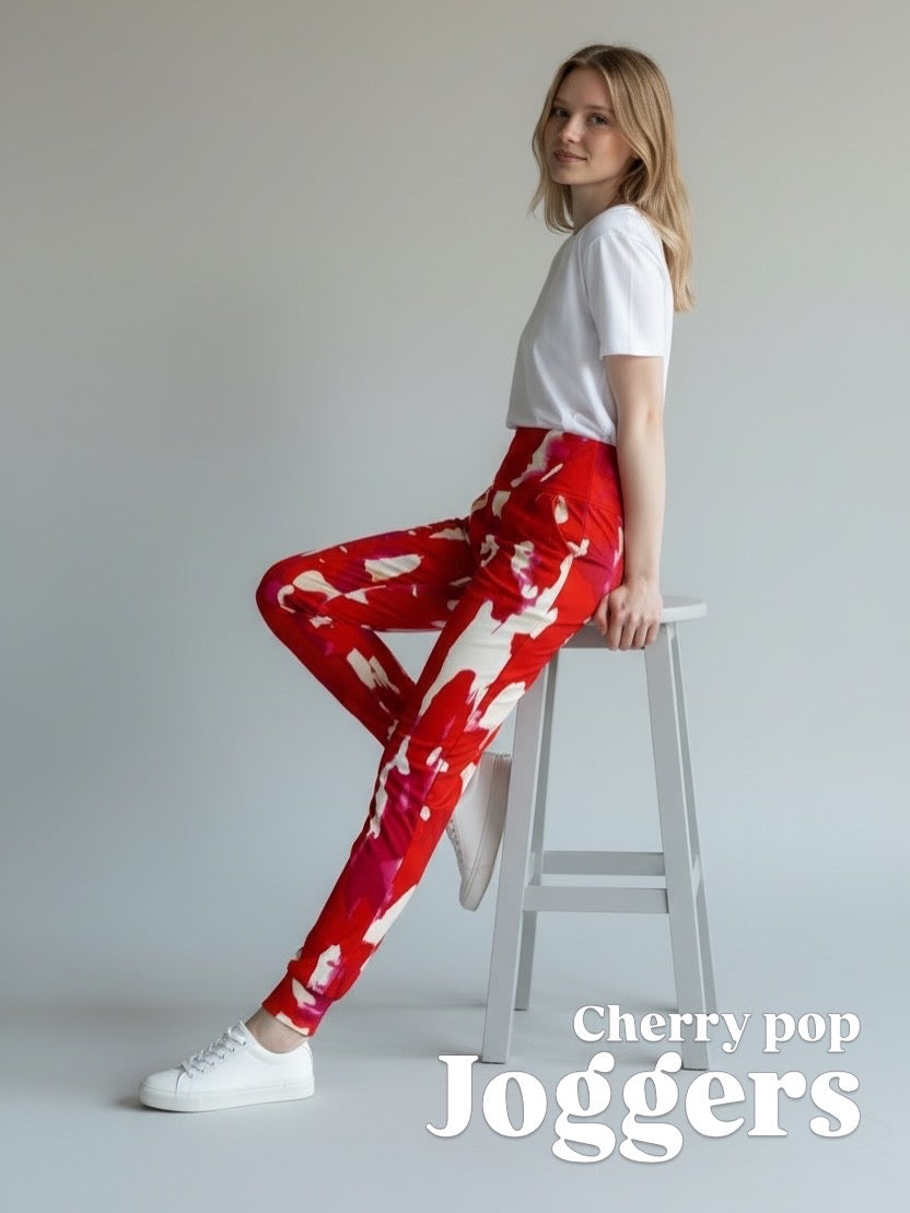 Cherry Pop joggers