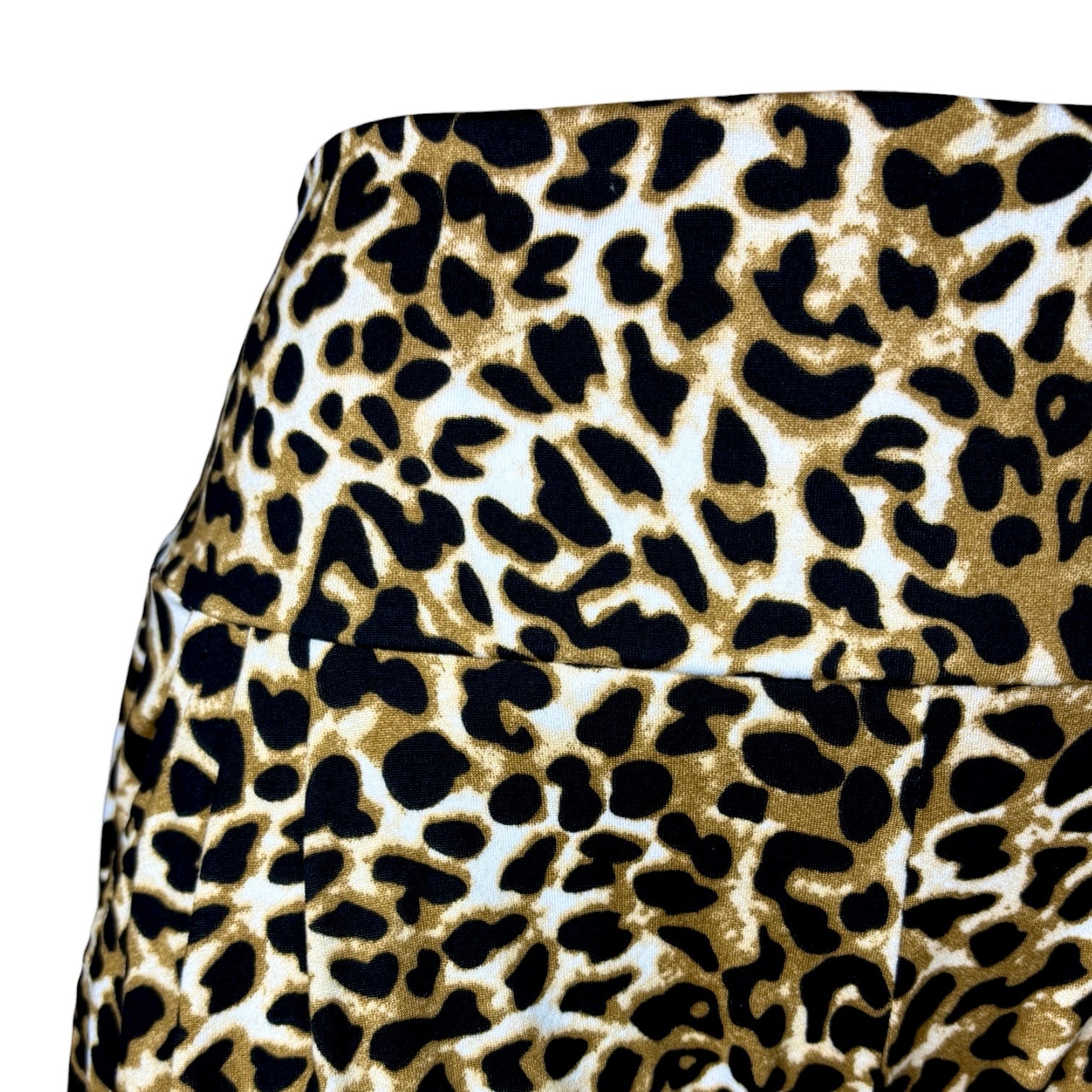 Tan Leopard jogger