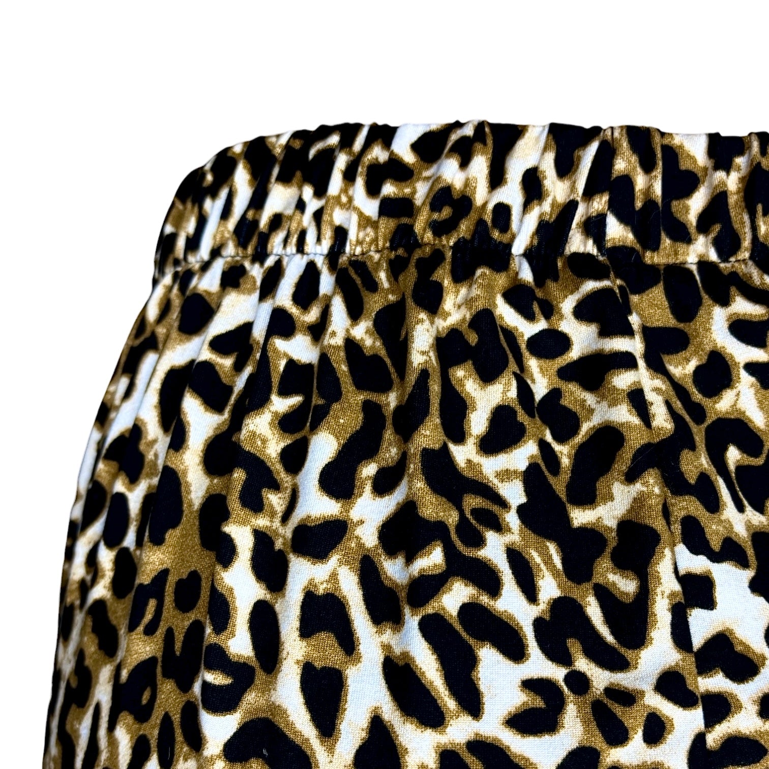 Tan Leopard jogger