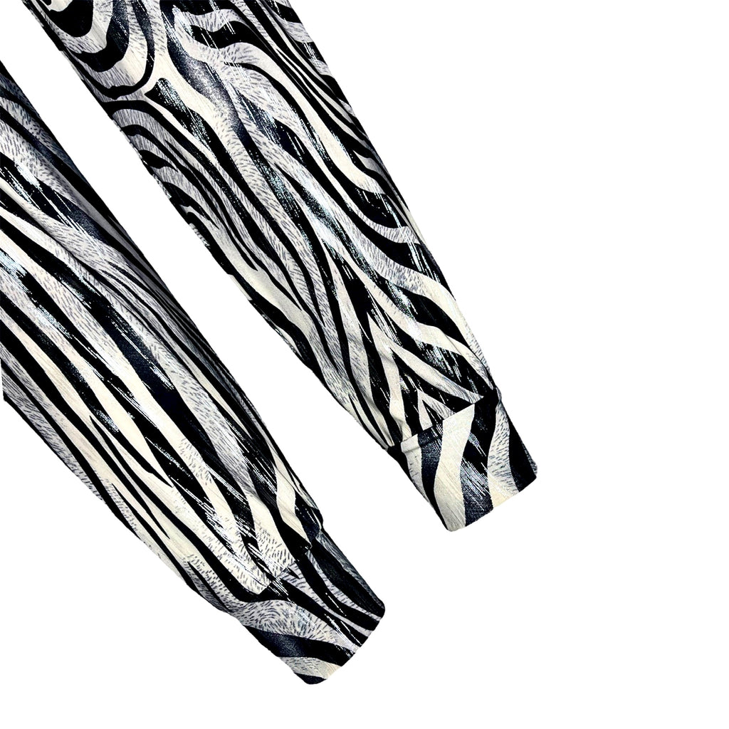Silver Zebra Jogger