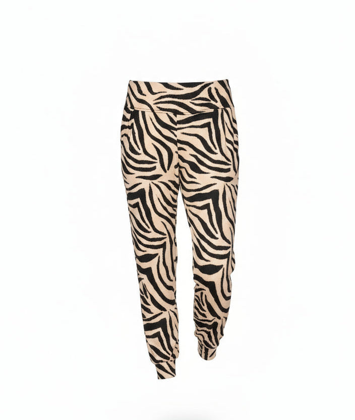Nude Zebra Jogger