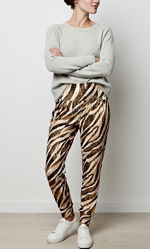 Copper Zebra Jogger