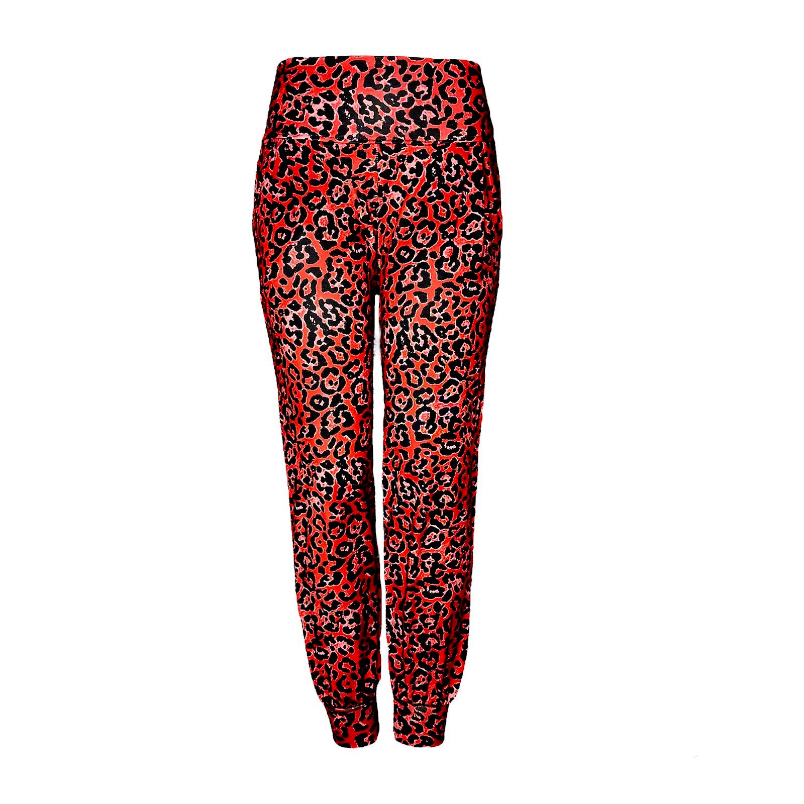 Red leopard Jogger