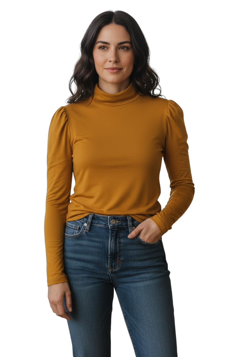 Turtleneck top