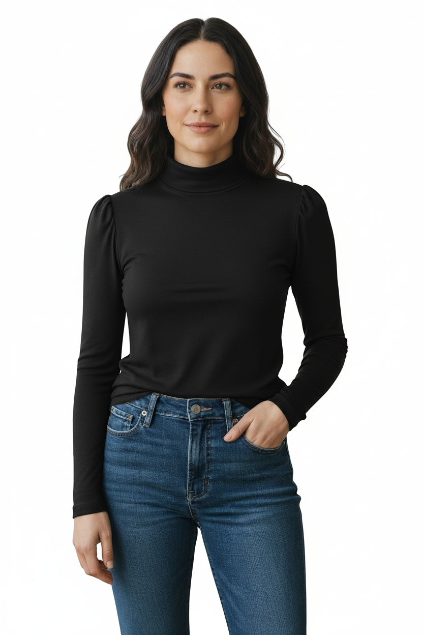 Turtleneck top